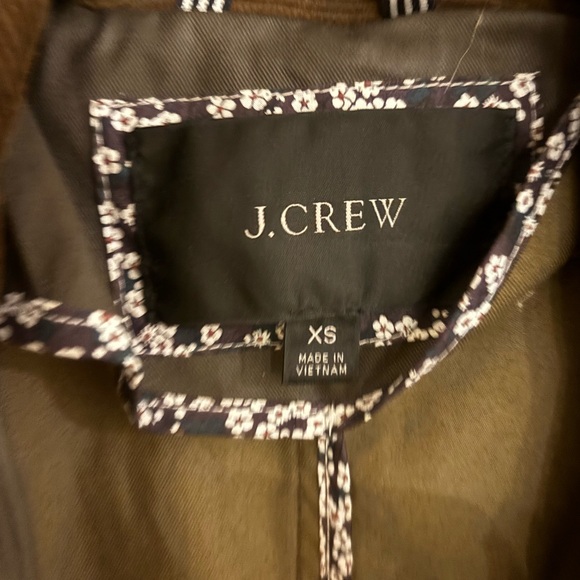 J. Crew Women's Dark Brown Military Jacket - Picture 7 of 7